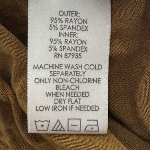 LOGO Lori Goldstein Soft Jersey Knit Women’s Plus Size 2X Tunic Top Side Slits - Picture 9 of 9